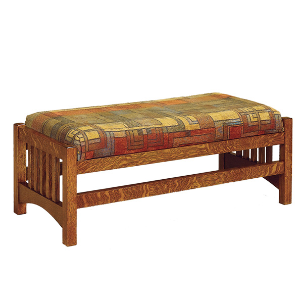 Cubic Slat Footstool